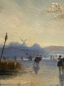 Andreas Schelfhout – Winters IJstafereel
