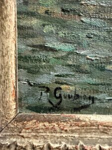 R Gourier – Pont Boieldieu in Rouen – naar Camille Pissarro