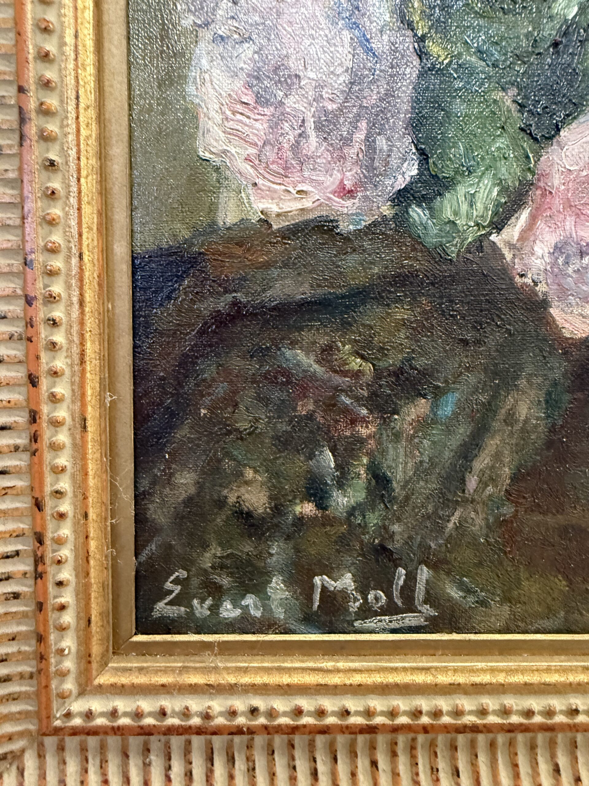Evert Moll – Rozen op tafel bij ochtendlicht