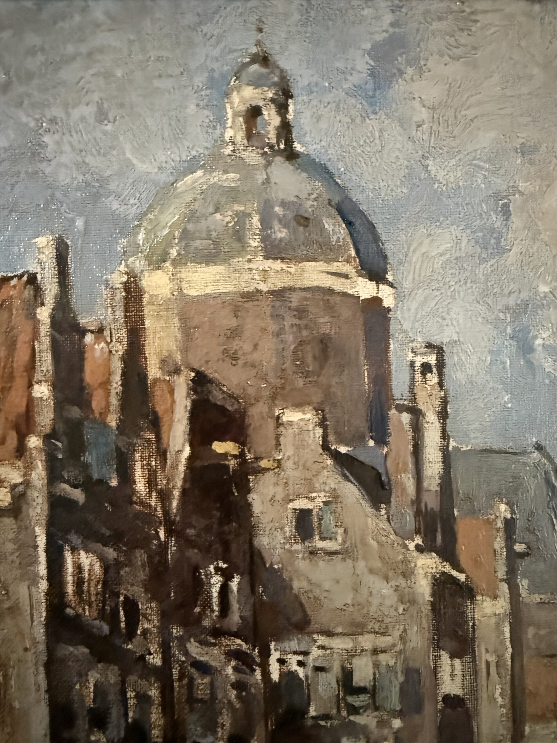 H. Bogman jr. – Amsterdamse gracht met paard en wagen