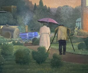 E.J. van Hemert – Avondwandeling in het park