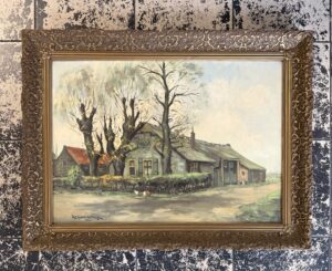 H.C. Kranenburg – Boerderij met knotwilgen