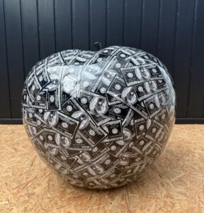 Ghost Art – Amex Apple Dollar Black – Limited Edition