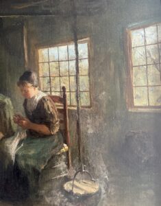 Bernard de Hoog – Boereninterieur Moeder en Kinderen