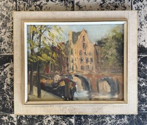 Kelderman – Brugpartij aan de Brouwersgracht, Amsterdam