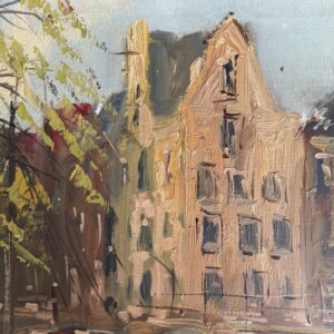 Kelderman – Brouwersgracht met boogbrug, Amsterdam