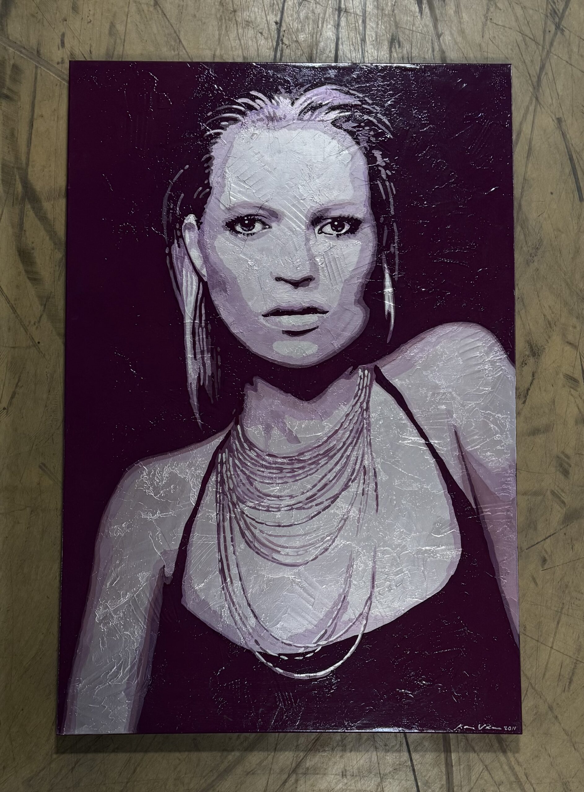 Karin Vermeer – Kate Moss Portret