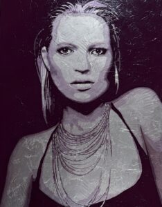 Karin Vermeer – Kate Moss Portret
