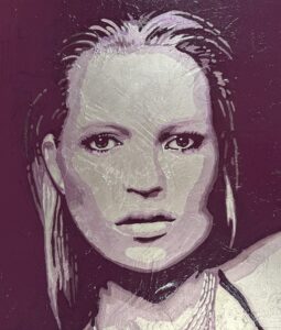 Karin Vermeer – Kate Moss Portret