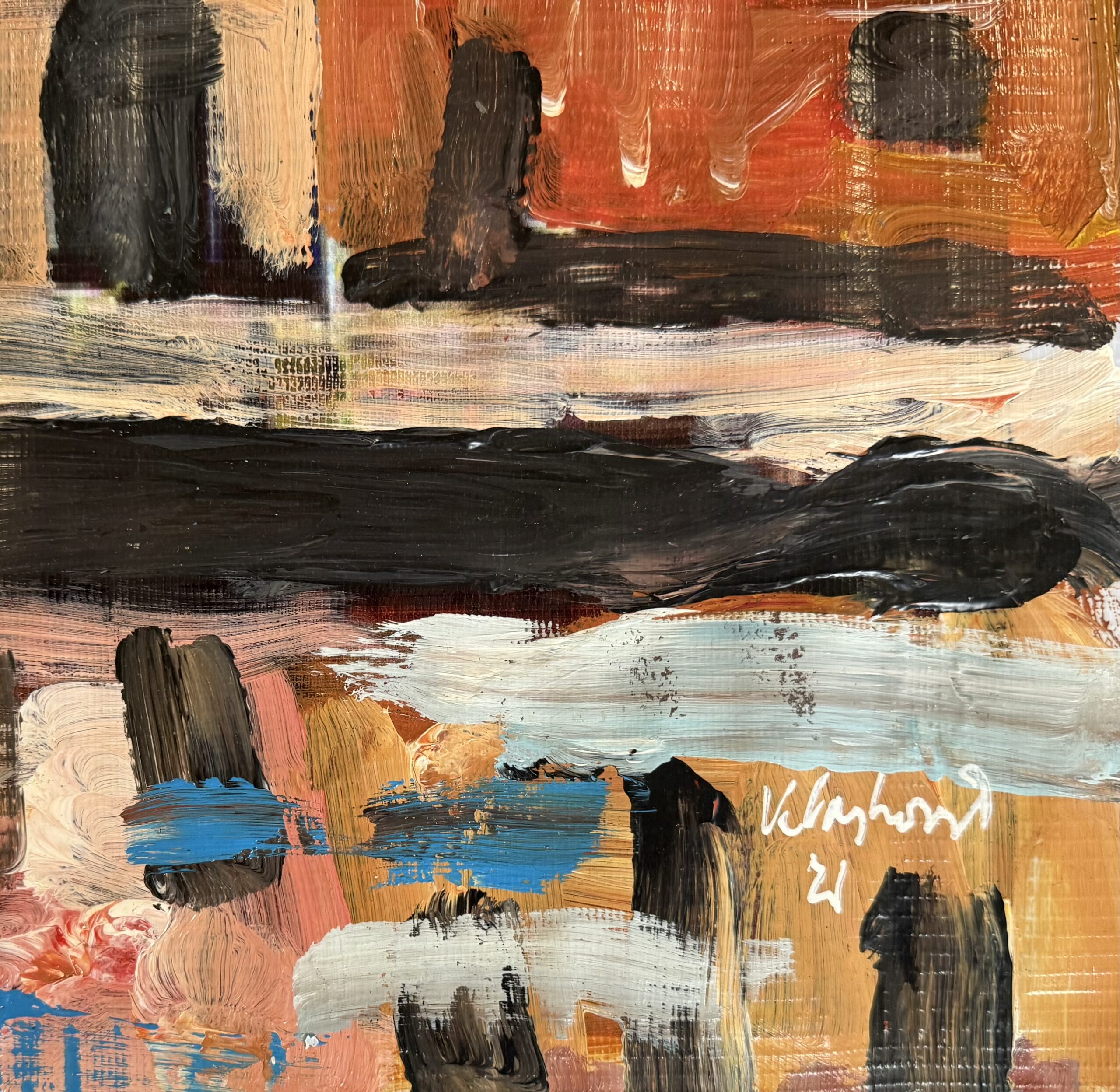 Peter Klashorst – Origineel Schilderij Amsterdam