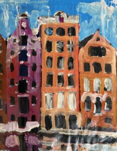 Peter Klashorst – Origineel Schilderij Amsterdam
