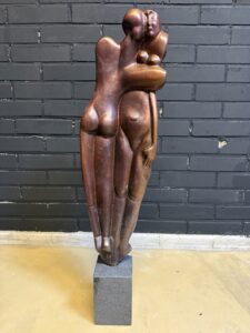 Theo Mackaay – Verstrengeling (1991) — Bronzen Sculptuur
