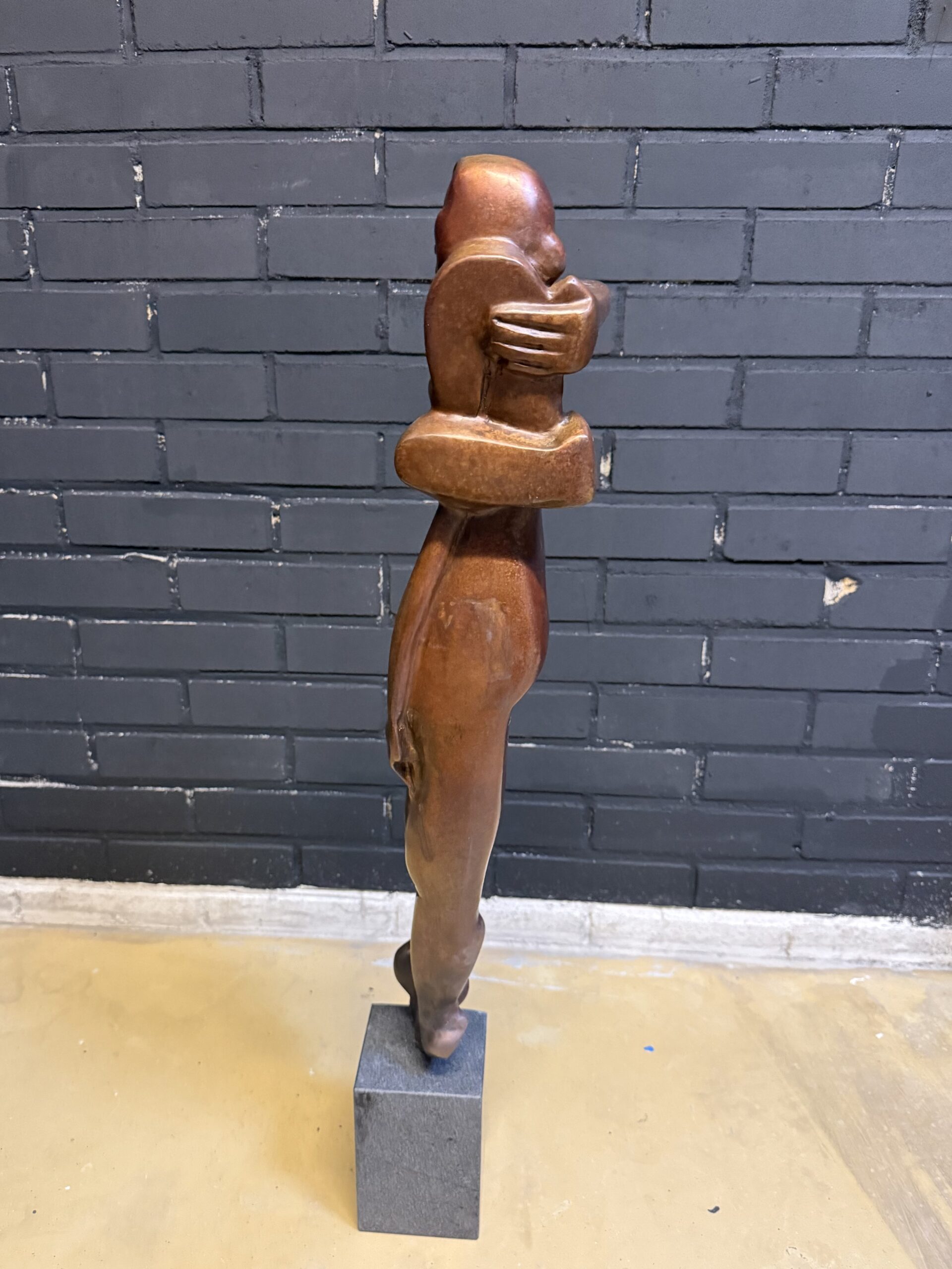 Theo Mackaay – Verstrengeling (1991) — Bronzen Sculptuur