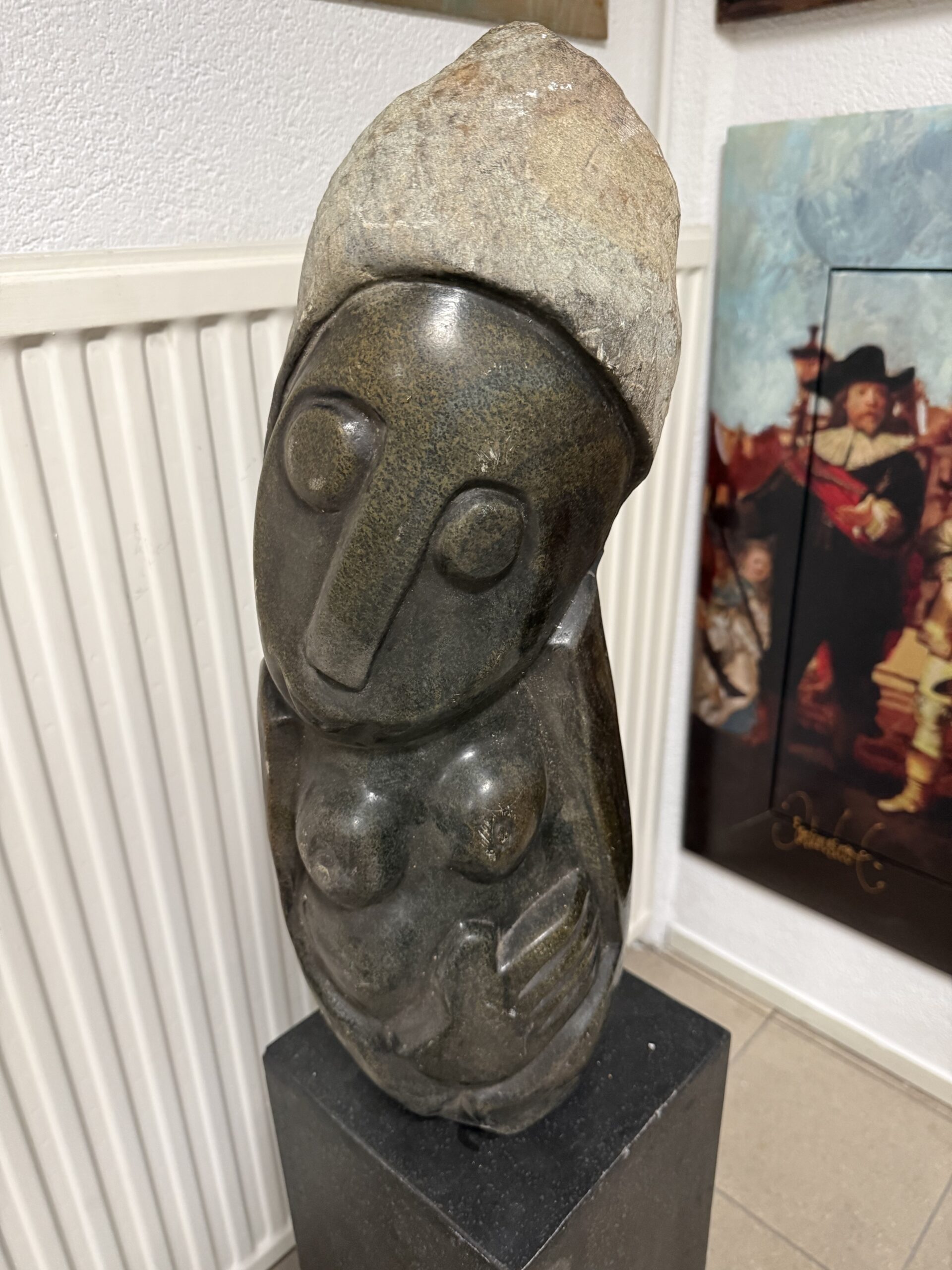 Shona sculptuur – Abstracte Vrouw – 125 cm