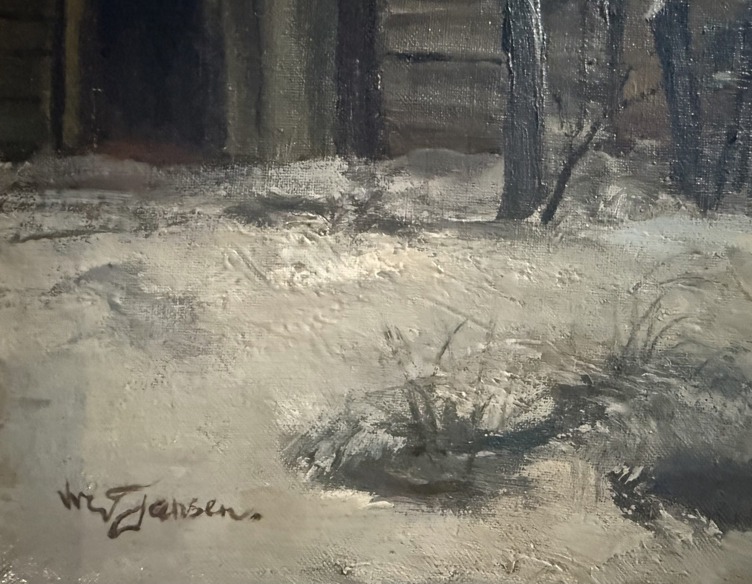 Willem George Frederik Jansen “ Winter in Laren “