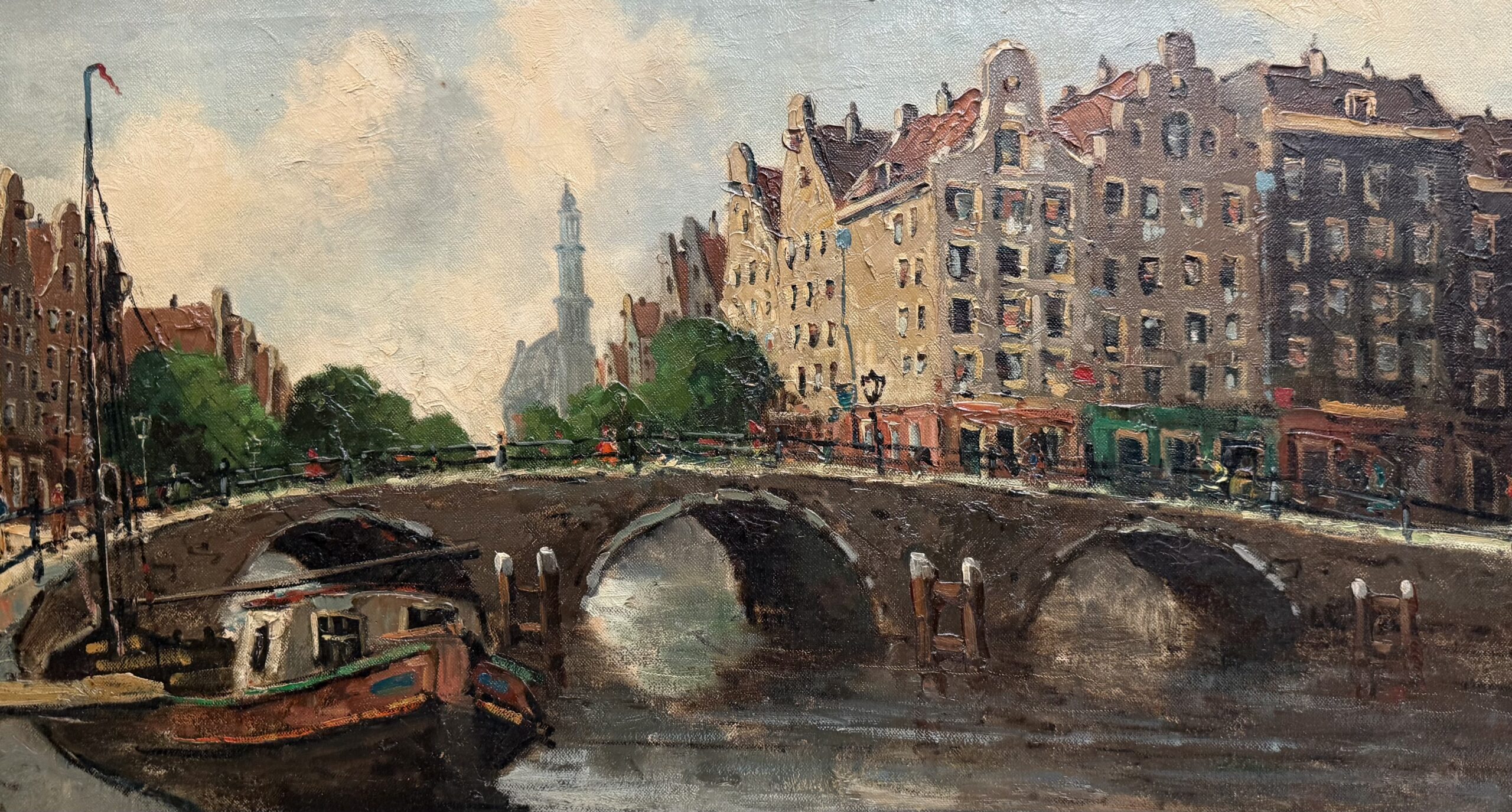 Origineel Amsterdams stadsgezicht