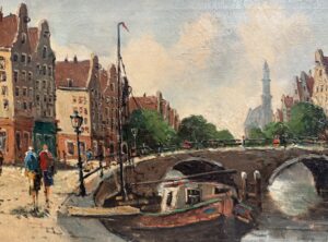 Origineel Amsterdams stadsgezicht
