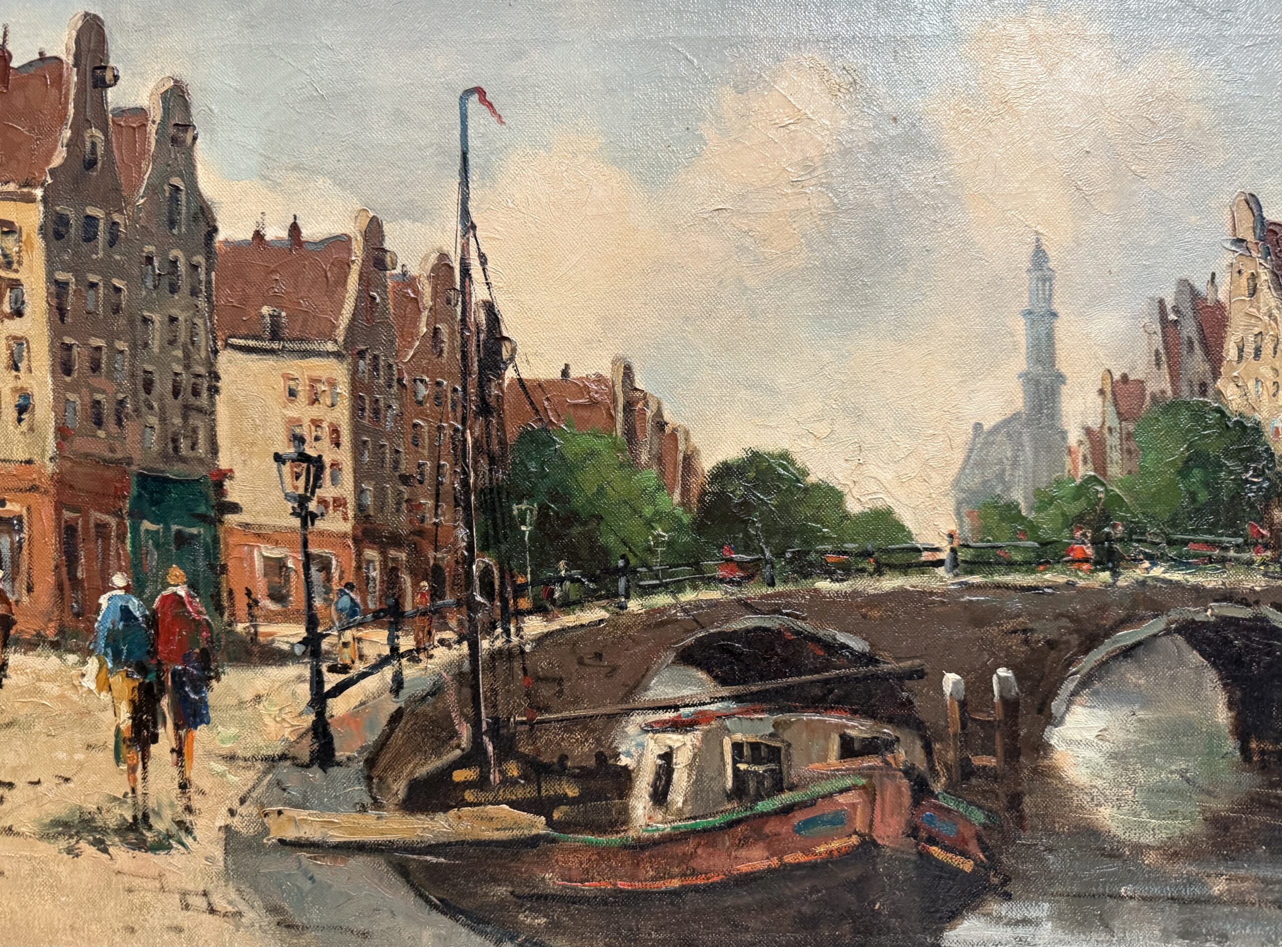 Origineel Amsterdams stadsgezicht