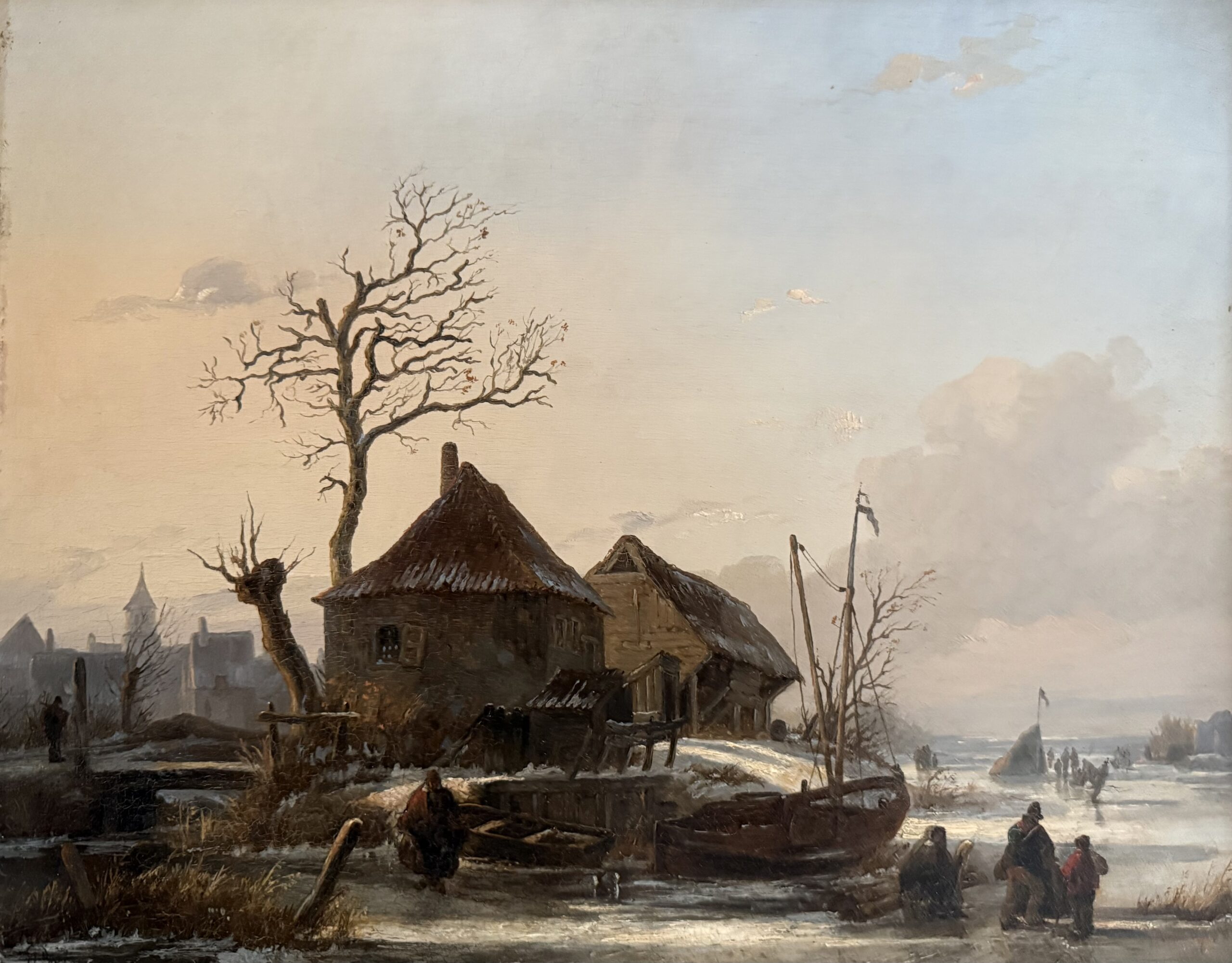 Abraham van der Waeyen Pieterszen -Winters Landschap