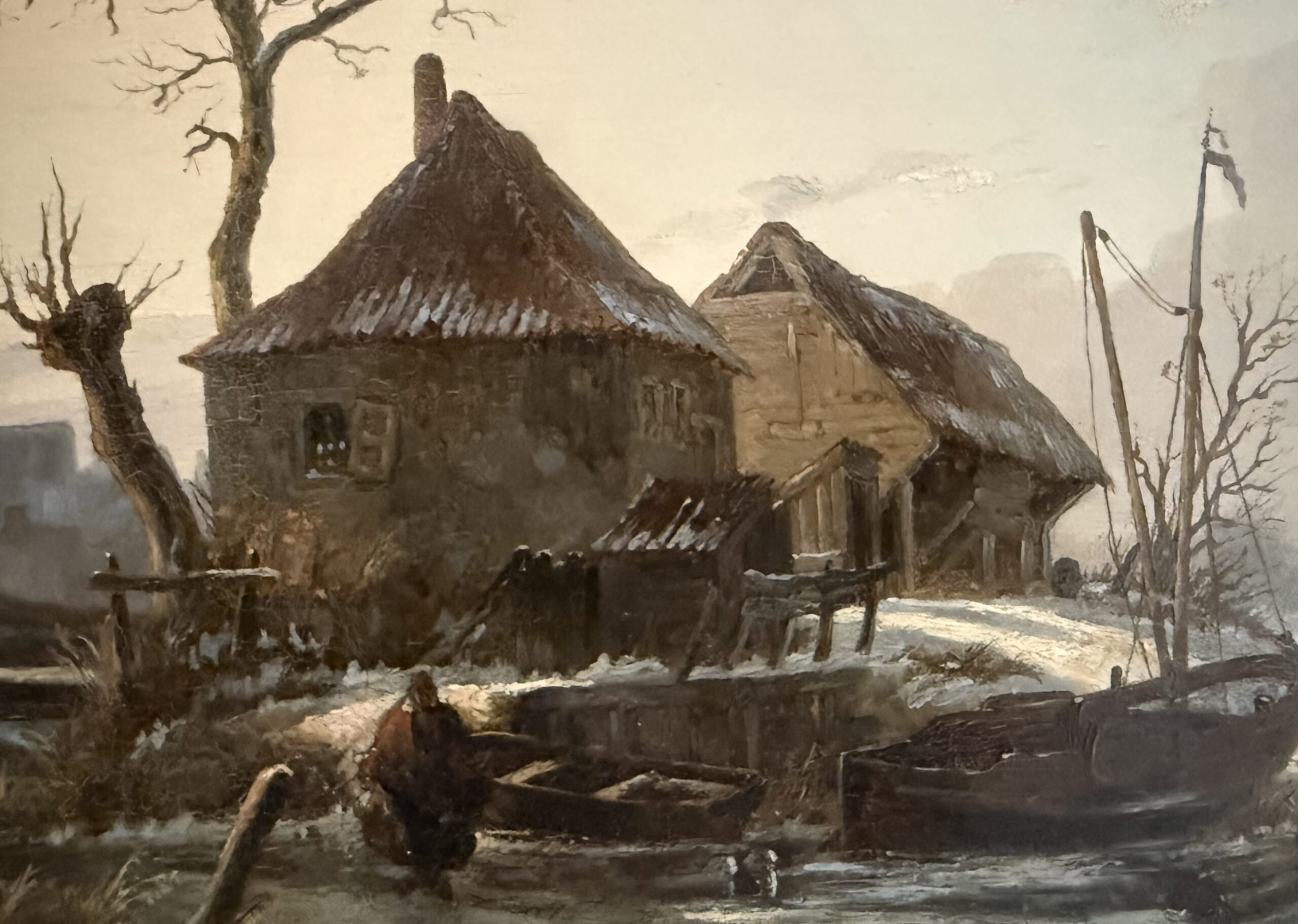Abraham van der Waeyen Pieterszen -Winters Landschap