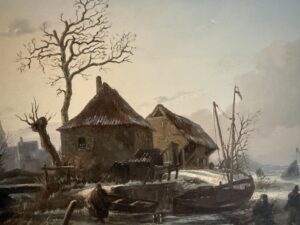 Abraham van der Waeyen Pieterszen -Winters Landschap
