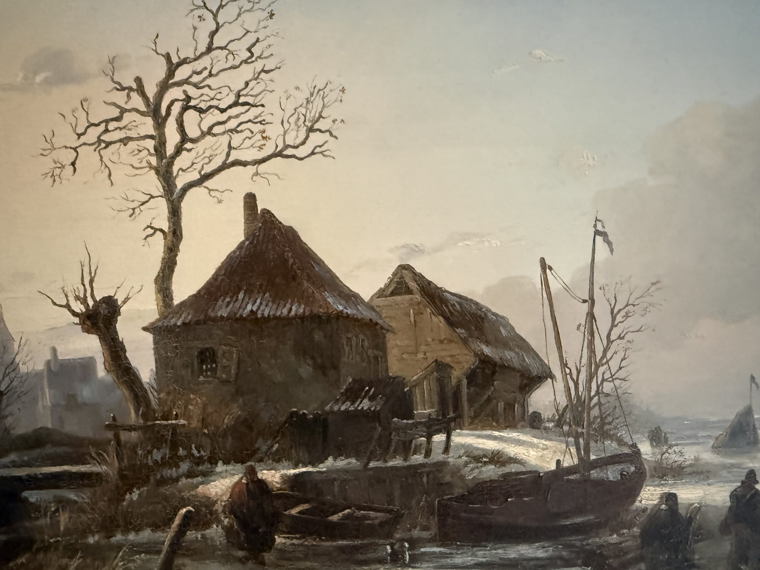Abraham van der Waeyen Pieterszen -Winters Landschap