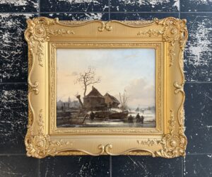 Abraham van der Waeyen Pieterszen -Winters Landschap