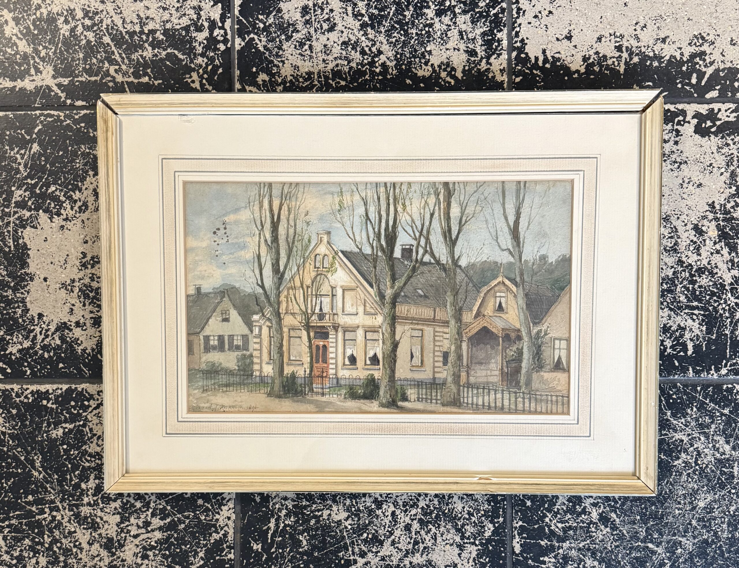 Topstuk: Gerard J. Koekkoek (1896) Directiewoning Hilversum