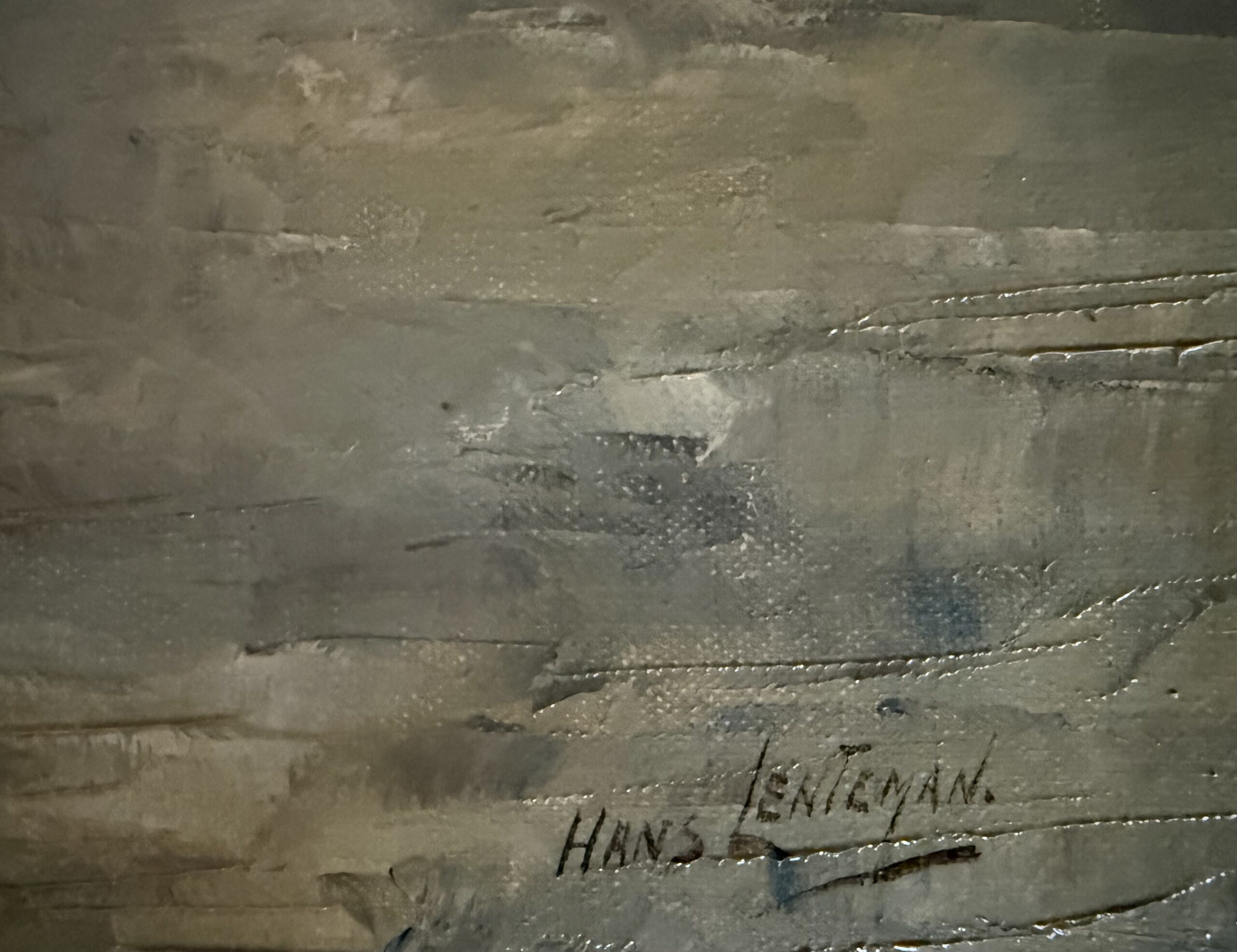 Hans Lenteman – Stadsgezicht Amsterdam in de Winter