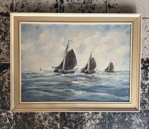 J. Kelderman – Zeilboten op Zee