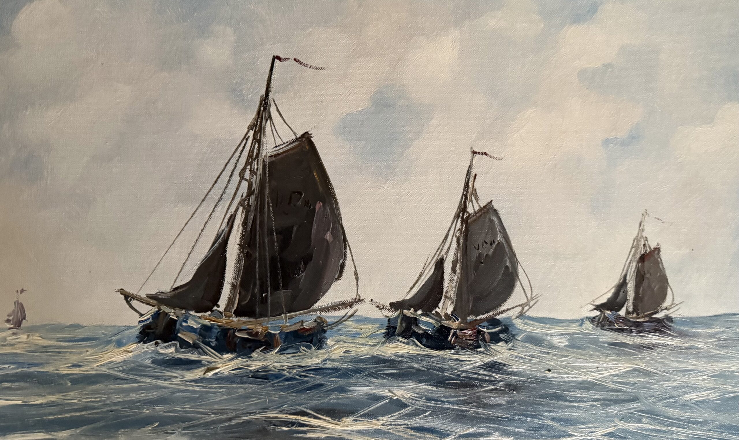 J. Kelderman – Zeilboten op Zee